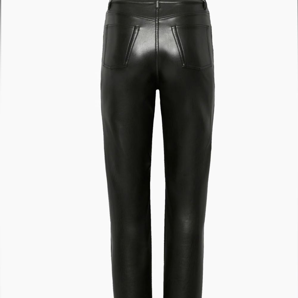 Aritzia Melina pant. Vegan leather.